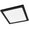 Image de LED Plafonnier extérieur Mabella (Moderne) en Noir Aluminium (1 lampe,à), Luminaire d’extérieur pour le jardin la terrasse balcon & maison plafonnier