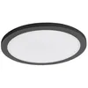 Image de LED Plafonnier extérieur Malena (Moderne) en Noir Aluminium (1 lampe,à), Luminaire d’extérieur pour le jardin la terrasse balcon & maison plafonnier