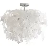 Image de Lindby Plafonnier Tissu Maple à intensité variable (Moderne) en Blanc e. a. pour Salon & Salle manger (à 3 lampes, E27) Luminaire Lampe Plafond Eclerage Eclairage