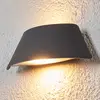 Image de Lucande Applique LED Glen en forme de trapèze IP65