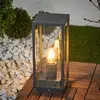 Image de Lucande, luminaire pour socle Annalea, 35 cm, anthracite, IP54
