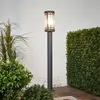 Image de Borne lumineuse Lindby Djori, 80 cm, anthracite, acier inoxydable, E27