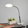 Image de Lampe à pince LED Lindby Milow, blanc, métal, hauteur 36 cm