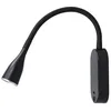 Image de LED Applique Murale Enna avec une connexion USB (Moderne) en Noir e. a. pour Chambre à coucher (1 lampe,à), Applique, Lampe Murale, Eclairage, Luminaire Mural