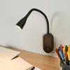 Image de Applique murale LED Lindby Enna, 34 cm, noir, interrupteur, USB