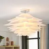 Image de Plafonnier Rimon de Lindby, blanc, plastique, Ø 50 cm, E27