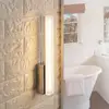 Image de Applique murale LED Lucande pour salle de bain Julie, hauteur 32 cm, chrome,