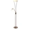 Image de Lindby Lampadaire Felicia (Moderne) en Gris Métal e. a. pour Salon & Salle à manger (à 3 lampes, E27) lampe sur pied de salon lampadaire éclairage indirect
