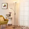 Image de Lindby Felicia Lampadaire à éclairage indirect, nickel