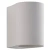Image de Lindby Applique Murale Jannes à intensité variable (Moderne) en Blanc Plâtre/Terre Cuite e. a. pour Salon & Salle manger (1 lampe,à G9), Lampe Eclairage Luminaire Mural