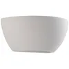 Image de Lindby Applique Murale Jimmy à intensité variable (Moderne) en Blanc Plâtre/Terre Cuite e. a. pour Salon & Salle manger (1 lampe,à E14), Lampe Eclairage Luminaire Mural