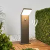 Image de Arcchio, borne lumineuse LED Yolena, détecteur, 60 cm, anthracite