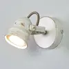 Image de Spot mural Lindby Leonor, blanc, métal, à 1 lampe, 9,5 cm