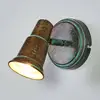 Image de Lindby Spot antique Arielle, aspect vert-de-gris