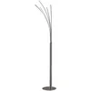 Image de LED Lampadaire Boba (Moderne) en Gris Aluminium e. a. pour Salon & Salle à manger (1 lampe,à), Sur Pied, Lampe a de Sol