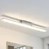 Image de Lindby plafonnier LED pour salle de bain Levke, 75 cm, intensité variable, IP44
