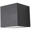 Image de Lucande LED Applique Exterieur Merjem (Moderne) en Gris Aluminium (1 lampe,à), Murale Luminaire Lampe Jardin Eclairage d’exterieur