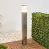 Image de Bornes lumineuses LED Lindby Baily, hauteur 80 cm, acier inoxydable, IP44