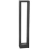 Image de Lucande LED Eclairage Exterieur Jupp (Moderne) en Noir Aluminium (1 lampe,à), Luminaire Lampe Jardin Borne Lumineuse