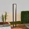 Image de Lucande Borne lumineuse LED Jupp, 90 cm, anthracite, métal, IP54