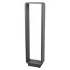 Image de Lucande LED Eclairage Exterieur ninon (Moderne) en Noir Aluminium (1 lampe,à), Luminaire Lampe Jardin Borne Lumineuse