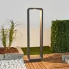 Image de Lucande, borne lumineuse LED Ninon, 80 cm, anthracite, métal