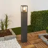 Image de Lucande Borne lumineuse Klemens, 90 cm, anthracite, métal, E27