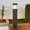 Image de Lucande borne lumineuse LED Egon, hauteur 65 cm, gris graphite, IP54