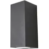 Image de Lucande Applique Exterieur Xava (Moderne) en Noir Aluminium (à 2 lampes, GU10) Murale Luminaire Lampe Jardin Eclairage d’exterieur