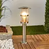 Image de Lampe pour socle Lindby Noemi, grise, acier inoxydable, 50 cm, IP44