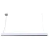 Image de Arcchio LED Luminaire de bureau Jolinda slim à intensité variable (Moderne) en Gris Aluminium e. a. pour Bureau (à 2 lampes,), Lampe lampe travail suspension plafonnier