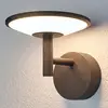 Image de Lucande, applique d'extérieur LED Fenia, anthracite, aluminium, IP65