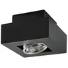 Image de Arcchio Spot Vince à intensité variable (Moderne) en Noir Aluminium e. a. pour Couloir (1 lampe,à GU10), Plafonnier lampe