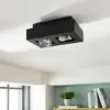 Image de Arcchio spot Vince, 25 cm, noir, métal, GU10