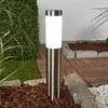 Image de Lampe solaire LED Lindby Aleeza, 61 cm, acier inoxydable, piquet