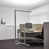 Image de Arcchio Lampe sur pied LED de bureau Jolinda, argent, 4.000 K, détecteur