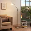 Image de Lindby lampadaire Gwendolin, 160 cm, verre, E14, réglable