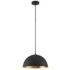 Image de Lindby Suspension Leya à intensité variable (Moderne) en Noir Métal e. a. pour Salon & Salle manger (1 lampe,à E27), Luminaire Lampe Plafond Plafonnier Suspendue