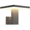 Image de Lucande LED Applique Exterieur Olesia (Moderne) en Noir Aluminium (1 lampe,à), Murale Luminaire Lampe Jardin Eclairage d’exterieur