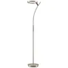 Image de Lindby LED Lampadaire Darion à intensité variable (Moderne) en Gris Métal e. a. pour Salon & Salle manger (1 lampe,à), Sur Pied Lampe a de Sol