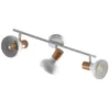 Image de Lindby Spot Fridolin à intensité variable (Moderne) en Blanc Métal e. a. pour Cuisine (à 3 lampes, E14) Lampe encastrable plafonnier applique