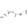 Image de Lindby Spot Fridolin à intensité variable (Moderne) en Blanc Métal e. a. pour Cuisine (à 6 lampes, E14) Lampe encastrable plafonnier applique