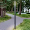 Image de Lucande, luminaire d'extérieur LED Sidny, 220 cm, anthracite, IP54
