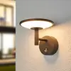Image de Applique d'extérieur LED Lucande Fenia, capteur, IP54, anthracite