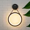 Image de Lucande Applique LED Mirco avec capteur, forme d’anneau