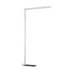 Image de Arcchio LED Lampadaires de bureau Tamilo (Moderne) en Blanc Aluminium e. a. pour Bureau (à 2 lampes,), Lampe lampe travail lampadaire à éclairage indirect