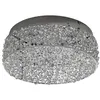 Image de Lucande LED Plafonnier Felias (Moderne) en Argent e. a. pour Chambre à coucher (1 lampe,à), Eclairage Lampe Luminaire Plafond Eclerage Interieur