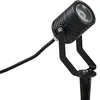 Image de Lindby LED Luminaire extérieur Maris (Moderne) en Noir Métal (1 lampe,à), Lampe sur piquet