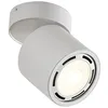 Image de Arcchio Spot Mabel à intensité variable (Moderne) en Blanc Aluminium e. a. pour Salon & Salle manger (1 lampe,à GU10), Lampe encastrable plafonnier applique