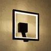Image de Lucande Applique murale LED Square, anthracite, métal, IP65